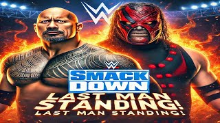 WWE 2K24 The Rock vs Roman Reigns Last Man Standing  FINAL FIGHT [upl. by Onairotciv]