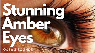 ❉ Stunning Amber Eyes  Ideal Eyelashes  Eyebrows  Enhanced Vision  Relaxing Water Sounds [upl. by Asselam]