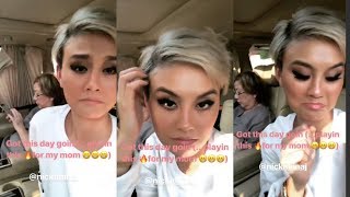 AGNEZ MO listens to Barbie Tingz by Nicki Minaj [upl. by Aikemehs]