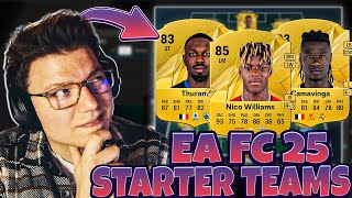 EA FC 25 3 OP STARTER TEAMS FÜR JEDES BUDGET🔥😍  EA FC 25 ULTIMATE TEAM [upl. by Orfinger]