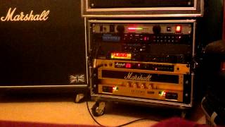 Marshall JMP1 Samples with 9200 Power Amp GMajor and Alesis Midiverb [upl. by Ticon]