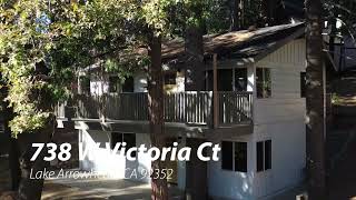 738 W Victoria Ct Lake Arrowhead CA  FP [upl. by Kampmann]