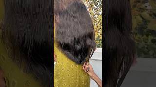 V shaped haircut ✂️hairstyle youtubeshorts shortvideo 💫✨🌈hairtreatment [upl. by Inaliak]