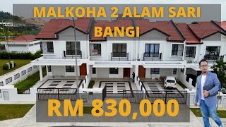 MALKOHA 2  TERRACE HOUSE  SETIA ALAM SARI  BANGI  FACING NORTH [upl. by Ahseal]