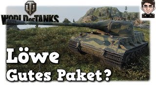 World of Tanks  Löwe Tier 8 der Woche ein gutes Paket deutsch  gameplay [upl. by Ardnwahs396]