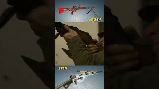 quotSten Mk II VS Nazi MG34quot  WWII Guns ww2 war shorts viral Anthropoid film movie [upl. by Milena969]