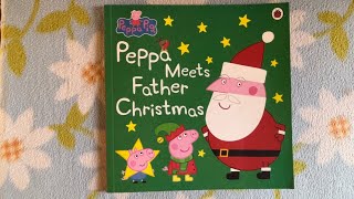 Peppa Pig Peppa Pig Ki Kahani Peppa Meets Father Christmas [upl. by Winslow25]