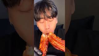 Eat a delicious crispy pork belly vlog The delicious crispy pork belly is so delicious [upl. by Aisyram]