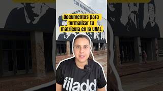 📑Documentos para formalizar tu matrícula en la Universidad Nacional de Colombia 🎓📚unal [upl. by Anelhtak575]