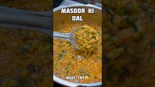 Masoor ki daal RecipeFAV dish of mine and my best friend 🫂 Must tryshorts ytshorts viral [upl. by Elocel]