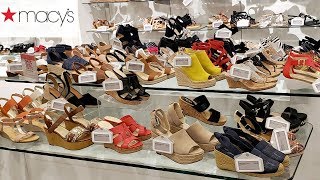 MACYS SHOE SHOPPING  SUMMER 2019 ALDO JESSICA SIMSPON COACH  WALK THROUGH [upl. by Lanos860]