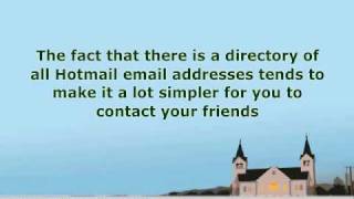 Finding a Long Lost Friend through Hotmail Email Address Directory [upl. by Eikceb]