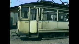 KarlMarxSadt  Straßenbahn  Chemnitz Rottluff 1988 [upl. by Ayhdiv925]