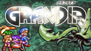 Grandia ReDux Complete Demo  Squid King [upl. by Leinnad]