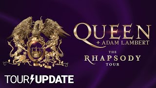 Queen and Adam Lambert Announce The Rhapsody Tour  setlistfm [upl. by Ahseinar]