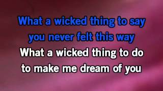 Wicked Game Karaoke [upl. by Ainsworth479]