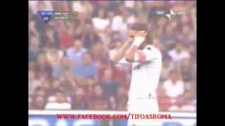 Punizione di Francesco Totti in Milan Roma 20022003 [upl. by Rehpotisrhc95]