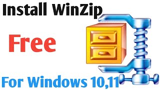 WINZIP  HOW TO INSTALL WINZIP  HOW TO DOWNLOAD WINZIP  HOW TO INSTALL WINZIP FOR FREE  FREE WIN [upl. by Goldie]