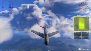 F86K Vs 4 War Thunder [upl. by Anircam]