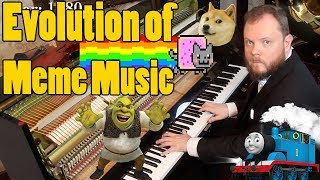 Evolution of Meme Music 1500 AD  2018 [upl. by Oap404]