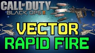 Black Ops 2 Vector K10 Rapid FireFast Mags Swarm Kill Confirmed on Overflow [upl. by Ulphia]