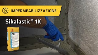 Sikalastic® 1K Impermeabilizzazione a parete e pavimento di balconi e terrazzi [upl. by Nneb]