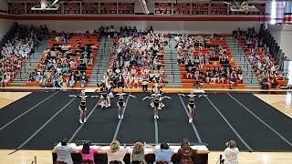 Hedgesville Middle School at Martinsburg Bulldog Cheerpalooza 2024 [upl. by Pyle]