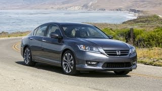 2013 Honda Accord Sport CVT vs 6 Speed Manual 060 MPH Mashup Review [upl. by Aihsetel]