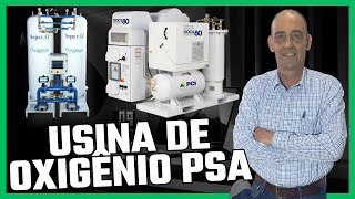 Usina de Oxigênio Medicinal e Engenharia Clínica PSA  Pressure Swing Adsorption [upl. by Berkow66]