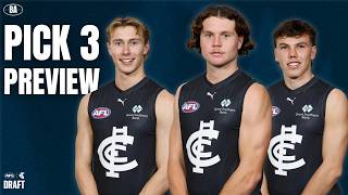 A shock BOLTER for Pick 3 👀  2024 AFL Draft Preview [upl. by Circosta306]