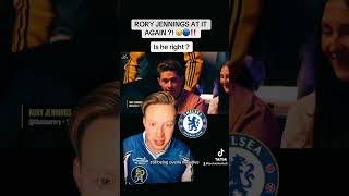 RORY JENNINGS STFU 🤐‼️🔵 chelseafc football epl cfc chelsea soccer [upl. by Adamok]