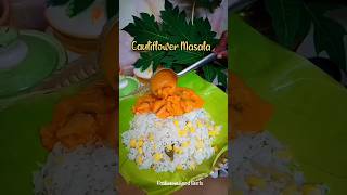 💥🔥Lets Cook Super Tasty Cauliflower Masala Rathinamfoodbeats [upl. by Enomahs]