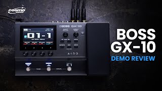 BOSS GX10 Demo Review with David Beinert [upl. by Anelem761]