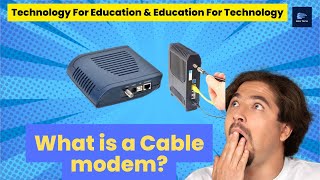 EP 94  Computer Hardware  What is a Cable modem What Purpose Does a Cable Modem Serve [upl. by Keifer]