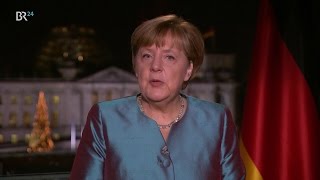 Angela Merkel Neujahrsansprache zum Jahreswechsel 20162017  BR24 [upl. by Baggett]