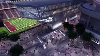 Nippert Stadium Renovation amp Construction Renderings [upl. by Gnah688]