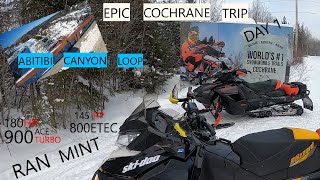 EPIC COCHRANE TRIP DAY 1 ABITIBI LOOP [upl. by Candra]