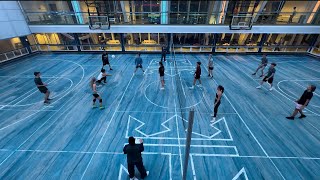 Volleyball at the Cruise ShipBrandon’s TEAM won 🏅 Ovation of the seas Royal Caribbean Alaska [upl. by Essy]