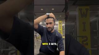 Aj Gym Gaya Kafi Dino Baad  Gym Routine  Subscribe  gym millionaire shorts [upl. by Nosae221]