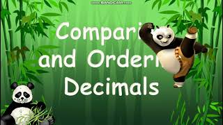 Comparing and Ordering Decimals [upl. by Satterlee533]