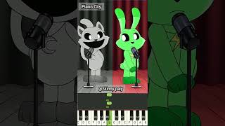 Catnap and Hoppy Hopscotch Sharing SongPoppy Playtime 3 SkinnyPale  Piano Tutorial [upl. by Odnam223]