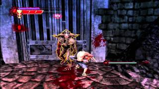 SplatterHouse  Phase 1 Boss Brutal Mode [upl. by Ennairej]