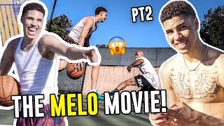 The LaMelo Ball MOVIE Part 2 BREAKING Larrys Ankles Playing Vs Zion Overtime Challenge amp More 😱 [upl. by Naoj840]