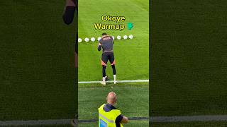 Okoye Warmup Serie A Goalkeeper [upl. by Yaras]