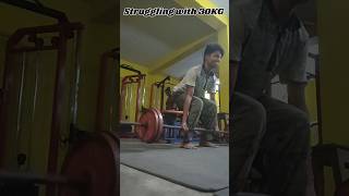 110 KG deadlift PR with 51 KG body weight 💪  shorts  deadlift [upl. by Ahsaf]