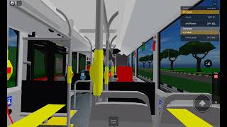 Roblox Kampong Ubi  Yutong E12 Euro 6 Electric SG30 Service 243 Joyride  Passenger pov [upl. by Obnukotalo]