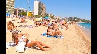 Platja DAro Beachwalk 21072024 Spain [upl. by Euphemiah398]