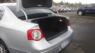 2008 Volkswagen Passat Silver  STOCK C1304022  Trunk [upl. by Haididej]