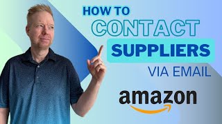 How to Write an EMail to Contact Wholesale Vendors for Amazon Accounts [upl. by Airec27]