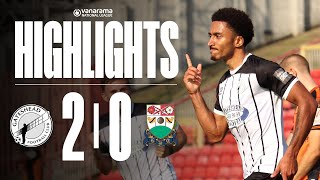 Heed defeat Barnet to stay top amp unbeaten 📈  Gateshead 20 Barnet  HIGHLIGHTS [upl. by Aicilic]